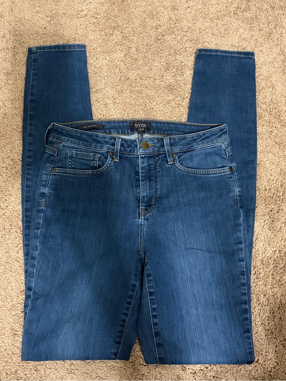NYDJ Dark Blue Skinny Jeans Lift (121)